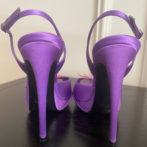 Nina Ricci Satin Stilettos - Picture 8 of 12